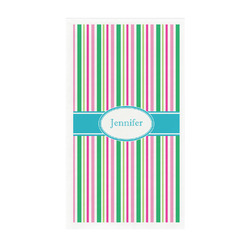Grosgrain Stripe Guest Paper Towels - Full Color - Standard (Personalized)