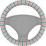 Grosgrain Stripe Steering Wheel Cover