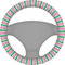 Grosgrain Stripe Steering Wheel Cover