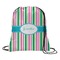 Grosgrain Stripe Drawstring Backpack