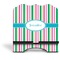 Grosgrain Stripe Stylized Tablet Stand - Front without iPad