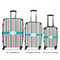 Grosgrain Stripe Suitcase Set 1 - APPROVAL