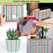 Grosgrain Stripe Tissue Paper - In Use Collage