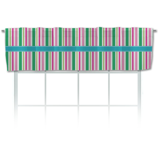 Custom Grosgrain Stripe Valance