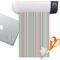 Grosgrain Stripe Sticker Vinyl Sheet (Permanent)