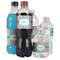 Grosgrain Stripe Water Bottle Label - Multiple Bottle Sizes