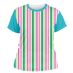 Grosgrain Stripe Women's Crew T-Shirt - X Small
