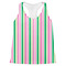 Grosgrain Stripe Womens Racerback Tank Top - X Large