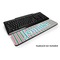 Grosgrain Stripe Keyboard Wrist Rest (Personalized)