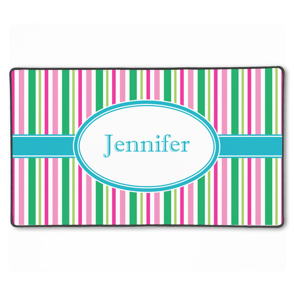 Custom Grosgrain Stripe XXL Gaming Mouse Pad - 24" x 14" (Personalized)