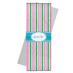 Grosgrain Stripe Yoga Mat Towel (Personalized)