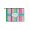 Grosgrain Stripe Zipper Pouch - Small - 8.5"x6" (Personalized)