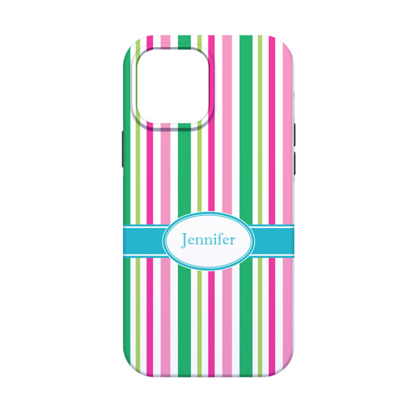 Grosgrain Stripe iPhone 13 Mini Tough Case - Back