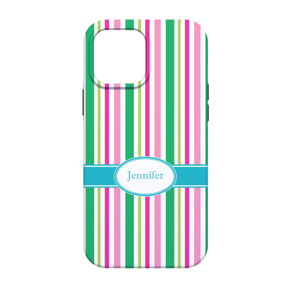 Grosgrain Stripe iPhone 13 Pro Tough Case - Back
