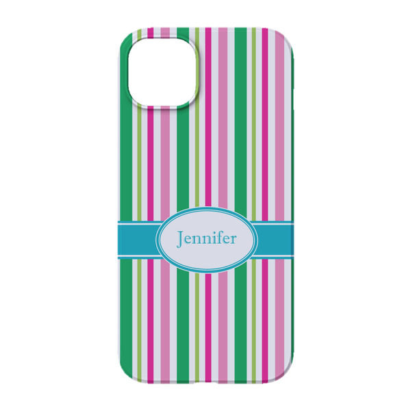 Grosgrain Stripe iPhone 14 Case - Back