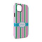 Grosgrain Stripe iPhone Case - Rubber Lined - iPhone 14 (Personalized)
