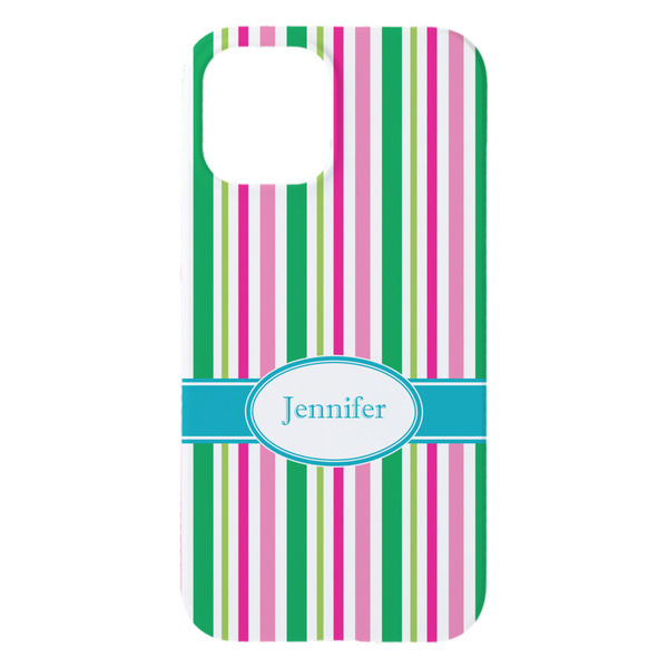 Grosgrain Stripe iPhone 15 Pro Max Case - Back
