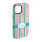 Grosgrain Stripe iPhone Case - Rubber Lined - iPhone 15 Pro (Personalized)