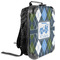 Blue Argyle Kids Hard Shell Backpack (Personalized)
