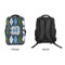 Blue Argyle 15" Backpack - APPROVAL