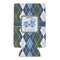 Blue Argyle Can Cooler (Personalized)