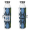 Blue Argyle 20oz Water Bottles - Full Print - Approval