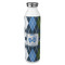 Blue Argyle 20oz Water Bottles - Full Print - Front/Main