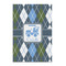 Blue Argyle Posters - Matte - 20x30 (Personalized)