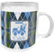 Blue Argyle Acrylic Kids Mug (Personalized)