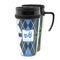 Blue Argyle Acrylic Travel Mug (Personalized)