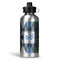 Blue Argyle Water Bottle - Aluminum - 20 oz (Personalized)