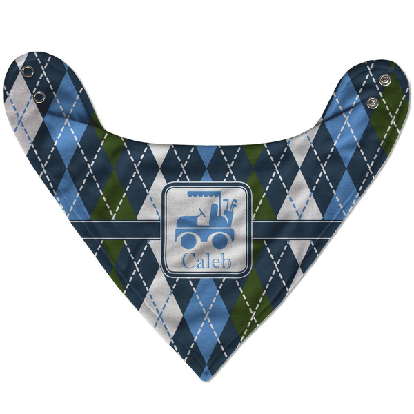 Blue Argyle Bandana Flat Approval