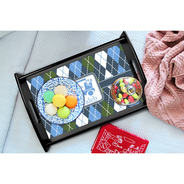 Blue Argyle Black Tray - Lifestyle (UPDATED)