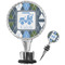 Blue Argyle Wine Bottle Stopper (Personalized)