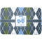 Blue Argyle Dish Drying Mat - Approval