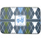 Blue Argyle Dish Drying Mat (Personalized)