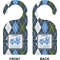 Blue Argyle Door Hanger (Approval)