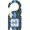Blue Argyle Door Hanger (Personalized)