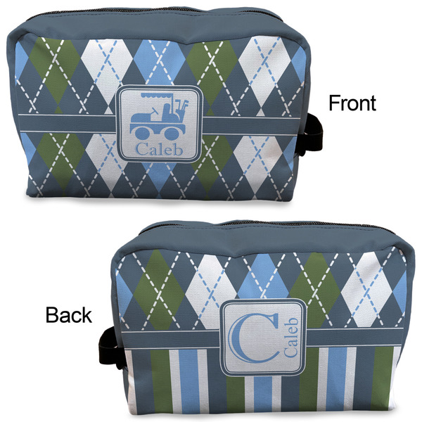 Blue Argyle Dopp Kit - Approval