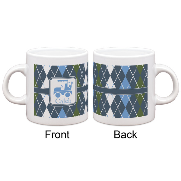 Blue Argyle Espresso Cup - Apvl