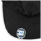 Blue Argyle Golf Ball Marker Hat Clip - Main