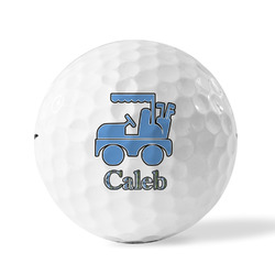Blue Argyle Golf Balls (Personalized)
