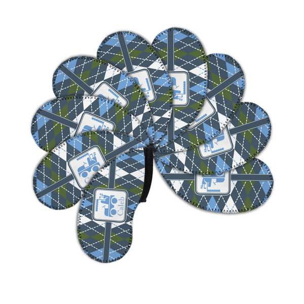 Blue Argyle Golf Club Covers - PARENT/MAIN (set of 9)