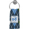 Blue Argyle Hand Towel - Full Print (Personalized)