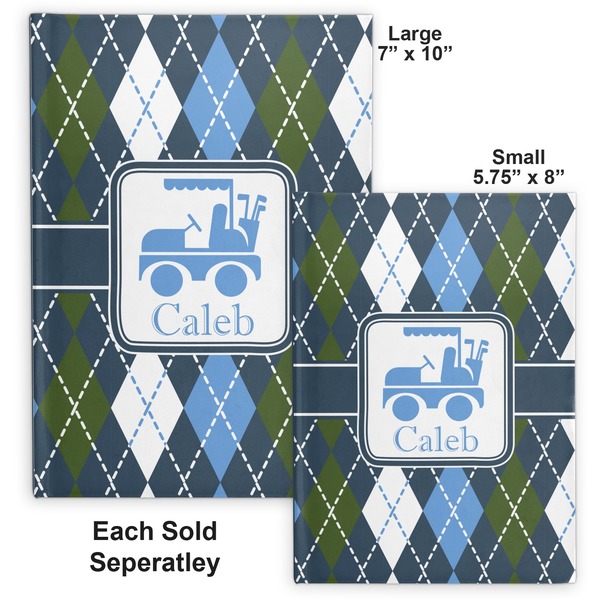 Blue Argyle Hard Cover Journal - Compare