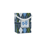 Blue Argyle Jewelry Gift Bags (Personalized)