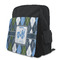 Blue Argyle Preschool Backpack (Personalized)
