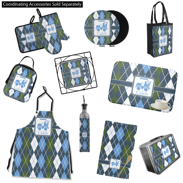 Blue Argyle Kitchen Accessories & Decor