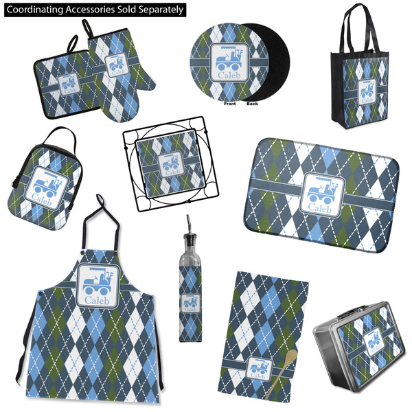 Blue Argyle Kitchen Accessories & Decor