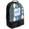 Blue Argyle Backpacks - Black (Personalized)